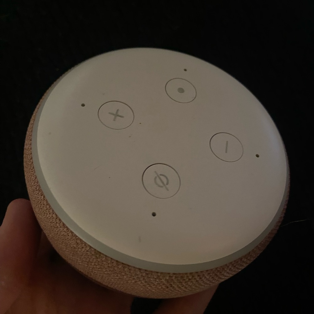Amazon Alexa gen 3 pink